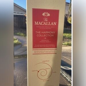 Macallan Harmony Collection Intense Arabica collectable Empty Bottle and Box